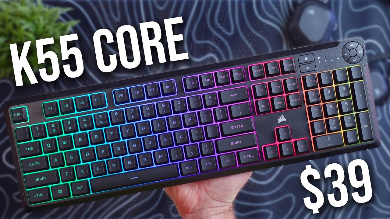 Стоит ли покупать мембранную клавиатуру в 2025 году? - Обзор Corsair K55 Core