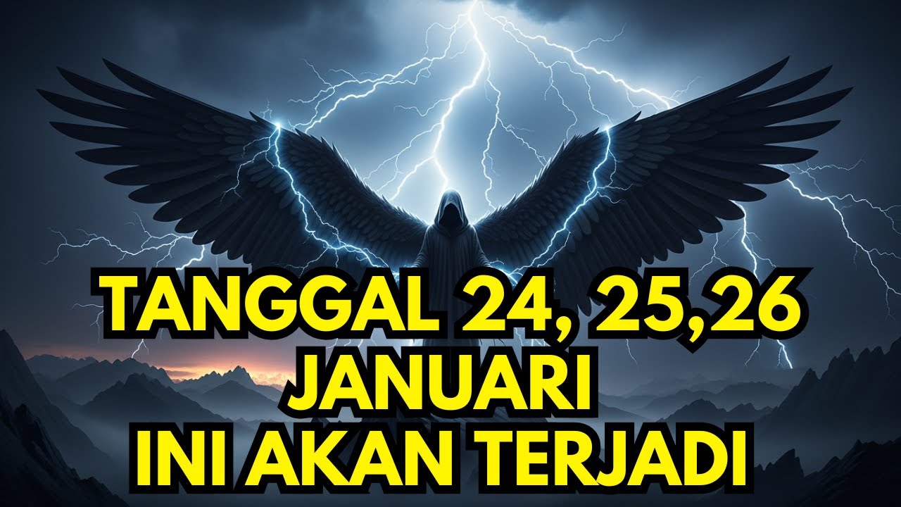 JIWA TERPILIH ✨ INI AKAN TERJADI PADA TANGGAL 24, 25, 26 JANUARI  SEMESTA TELAH SETUJU