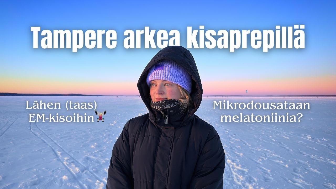 Tavallinen arkimyday: kuulumisia, onnistunut penkkitreeni & tortillapizzaresepti