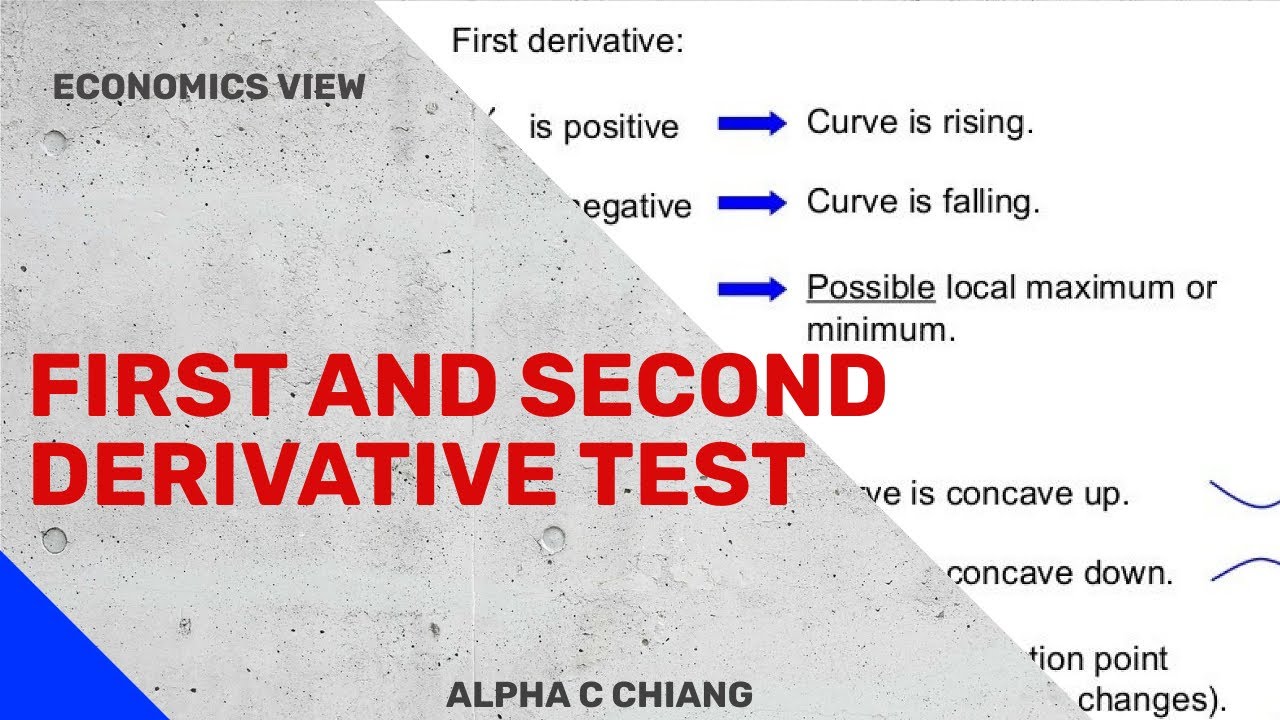first and second derivative test 9.3