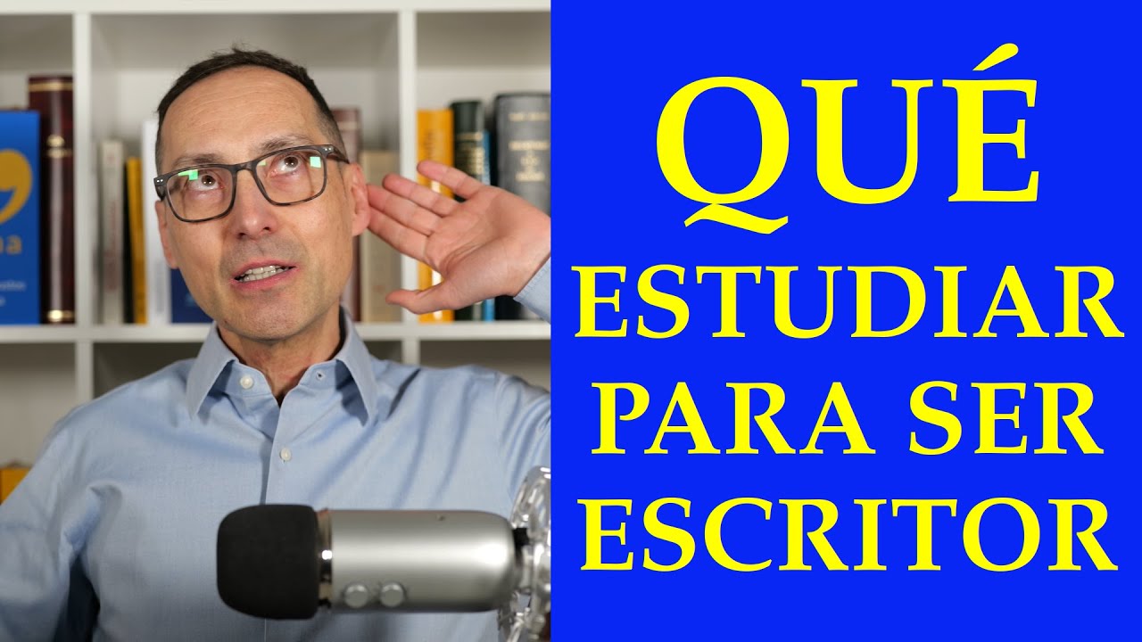 Qu&eacute; estudiar para ser escritor