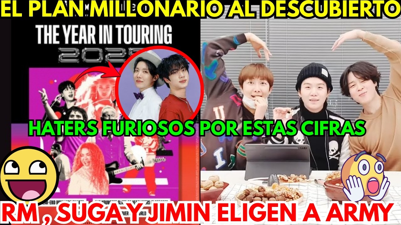 ÚLTIMO🔴EL SECRETO MILLONARIO DE JIN Y HOBI😱RM SUGA Y JIMIN TOMAN DECISIÓN HISTÓRICA POR ARMY🔥