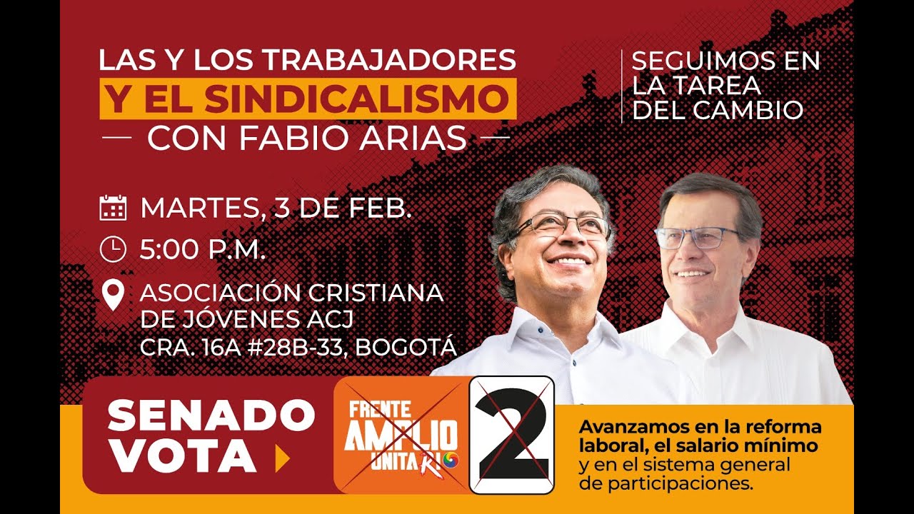 LAS Y LOS TRABAJADORES Y EL SINDICALISMO - CON FABIO ARIAS -