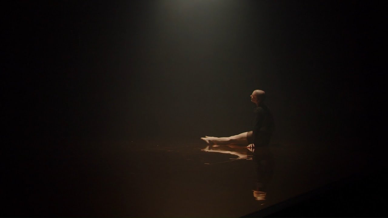 Company dancer Jesse Scales performing their solo in Rafael Bonachela's ‘Somos’.