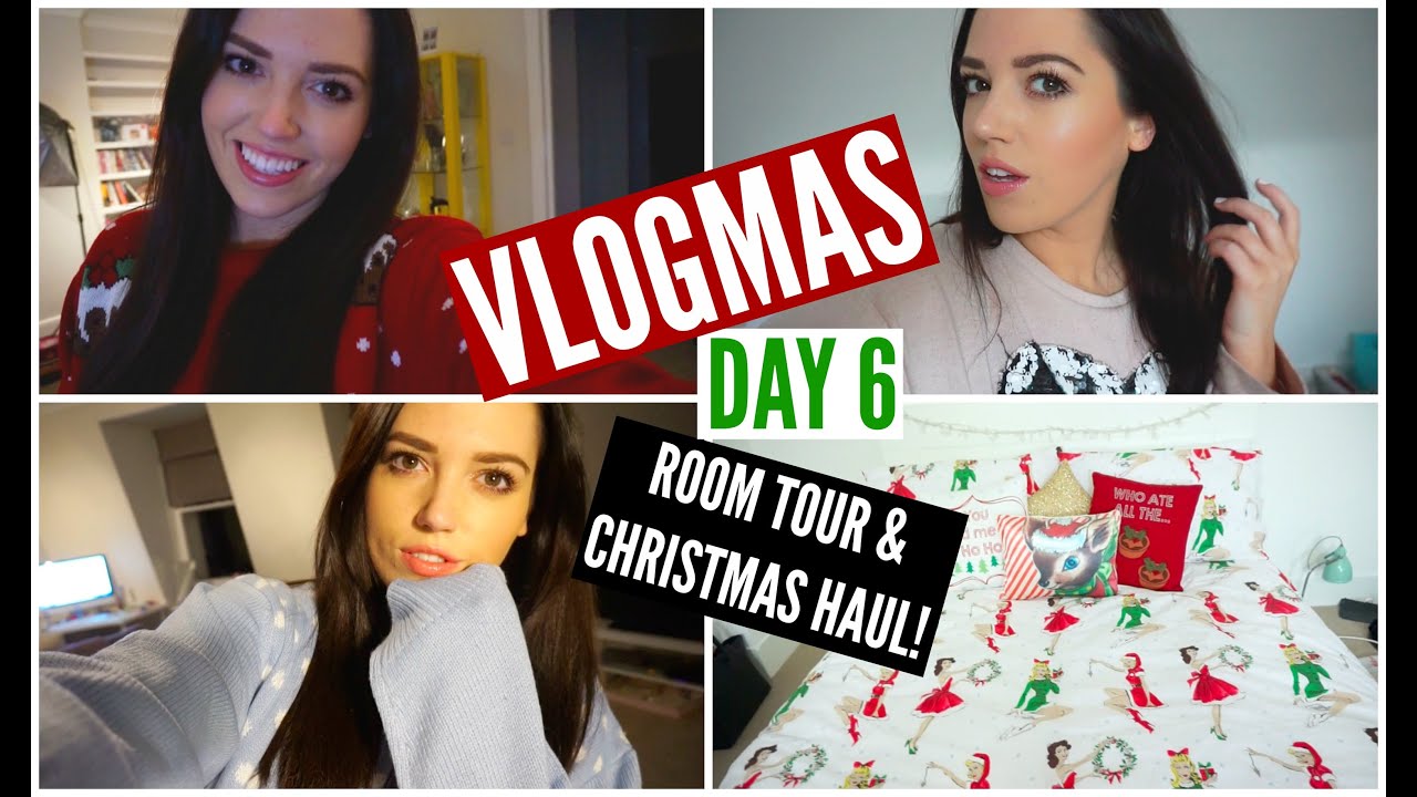 Room Tour & Christmas Jumper Haul : VLOGMAS Day 6