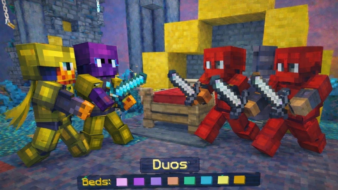 Jay plays Minecraft bedwars duos 