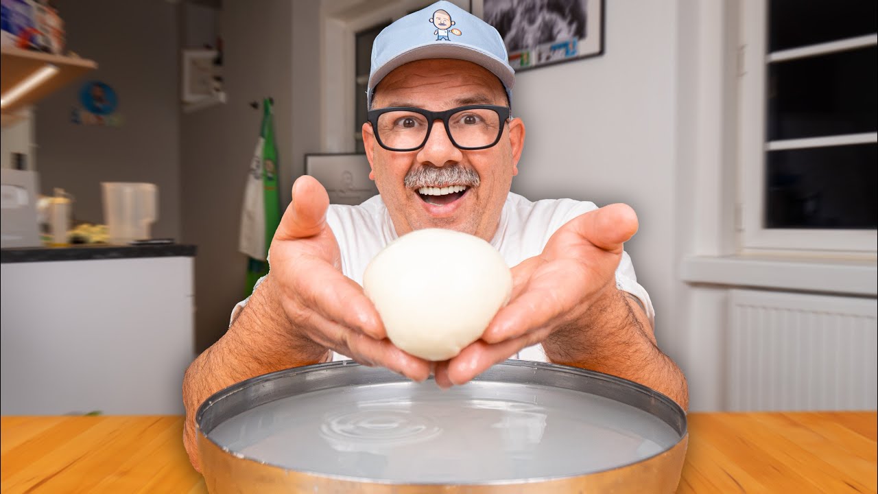 SO machst DU zuhause Mozarella in nur 2 Stunden!