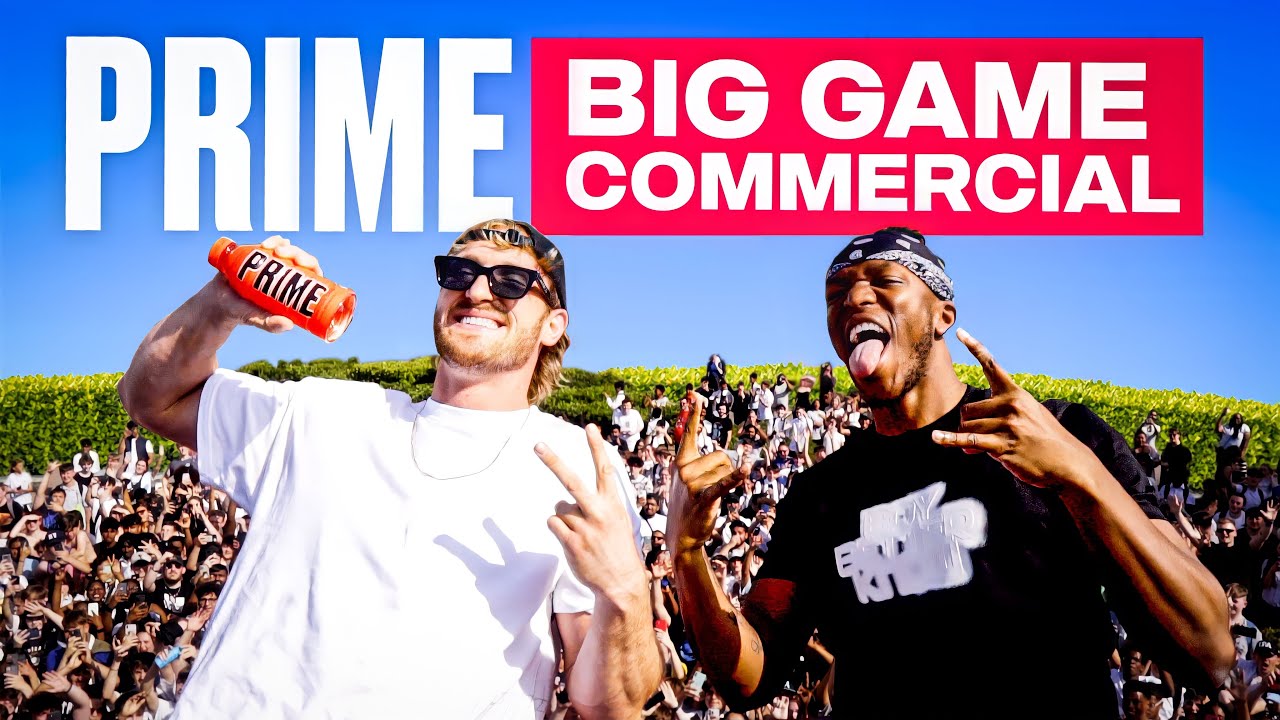 Logan Paul & KSI - Prime&rsquo;s Big Game Commercial