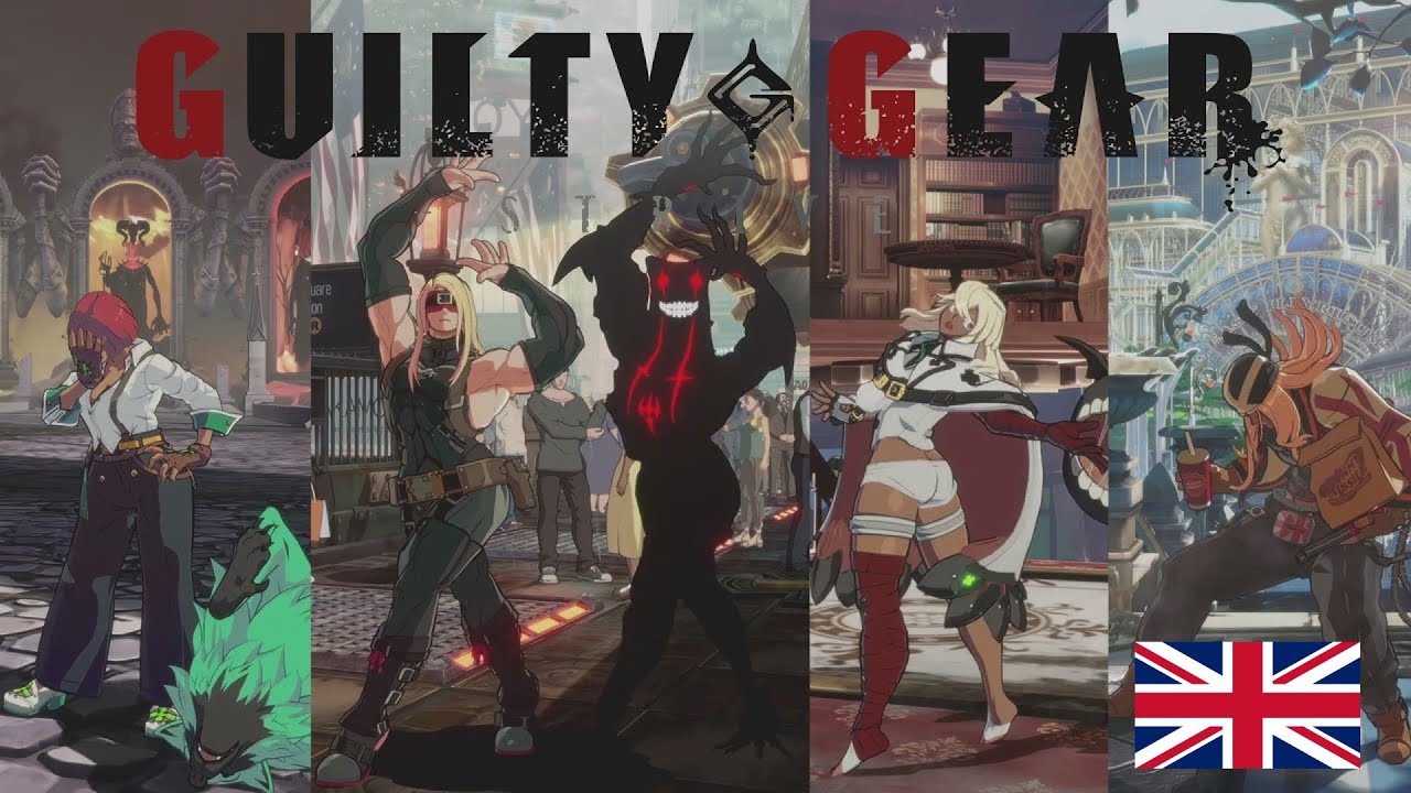 Guilty Gear Strive [ENG DUB] - All Character Mid Battle Victory Poses