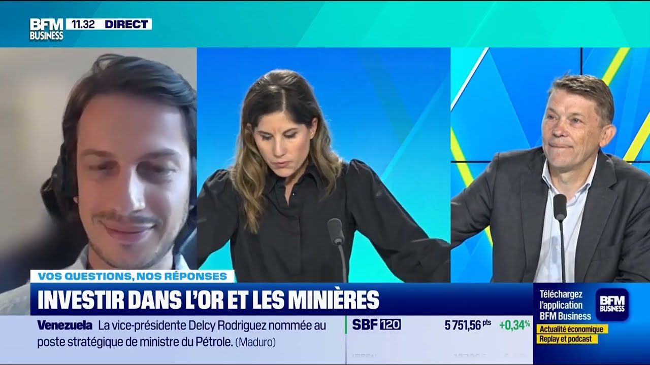 Investir dans l'or et les minières