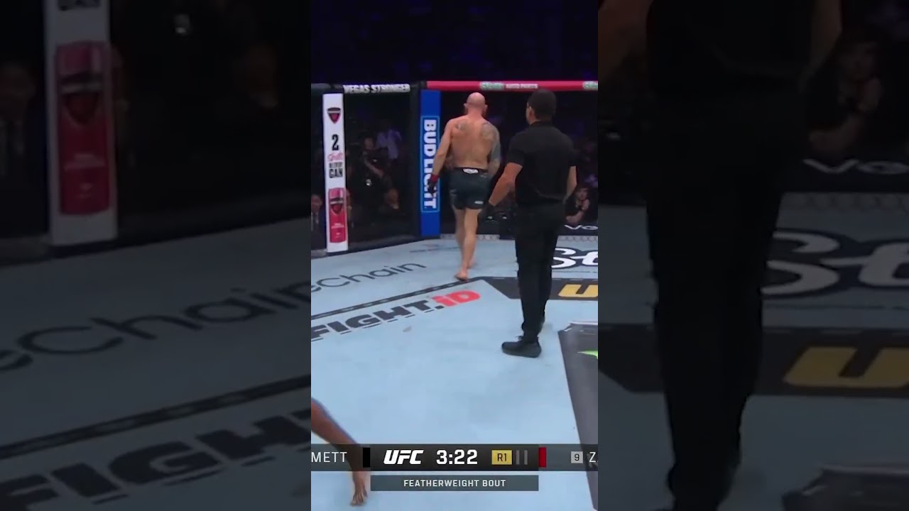 Юсеф Залал побеждает Джоша Эмметта 🤯 #ufc320