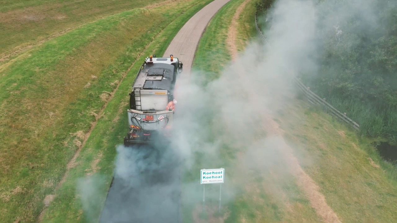 Aanbrengen van slijtlagen
