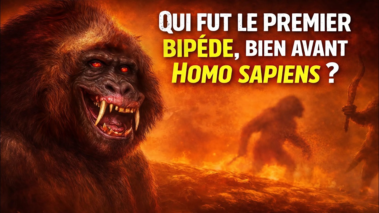 Avant l’Homme : la première créature à marcher sur deux jambes