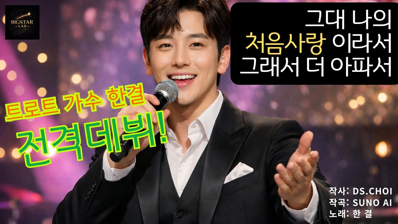 당신의 첫사랑은 안녕하신가요? '한결'의 화려한 데뷔! 애절한 트로트 [처음 사랑]