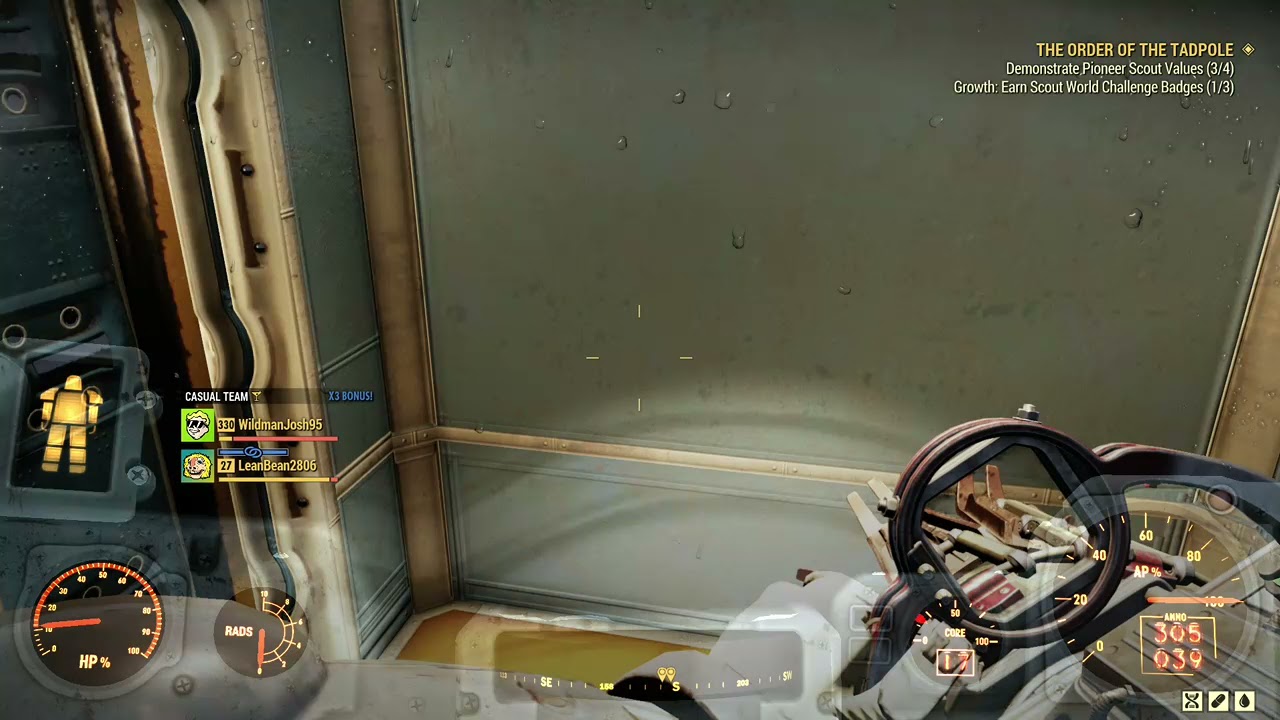 Fallout 76 Vault 79/Gold Vault Operations Elevator Glitch - I may Have Overreacted