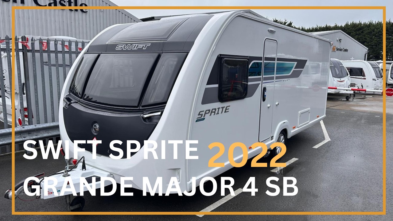 2023 Swift Sprite Grande Major 4SB | 8ft Wide & Dual Solar Panels! 🚐