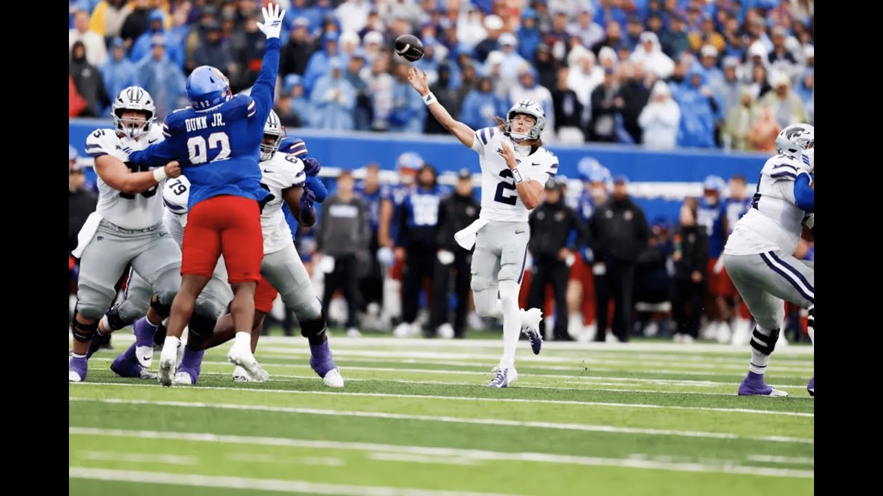 K-State @ Kansas Football 2025 Full Game