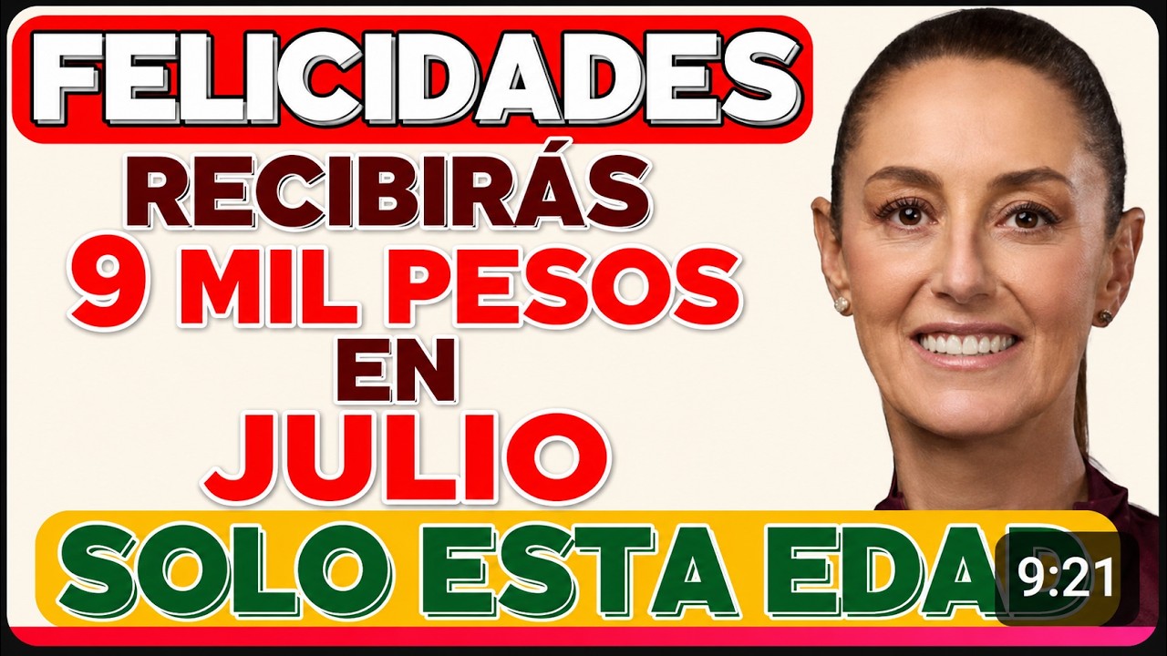 🚨💰 &iexcl;CONFIRMADO! M&aacute;s de 9 MIL en NOVIEMBRE para quienes tienen ESTA EDAD 😱