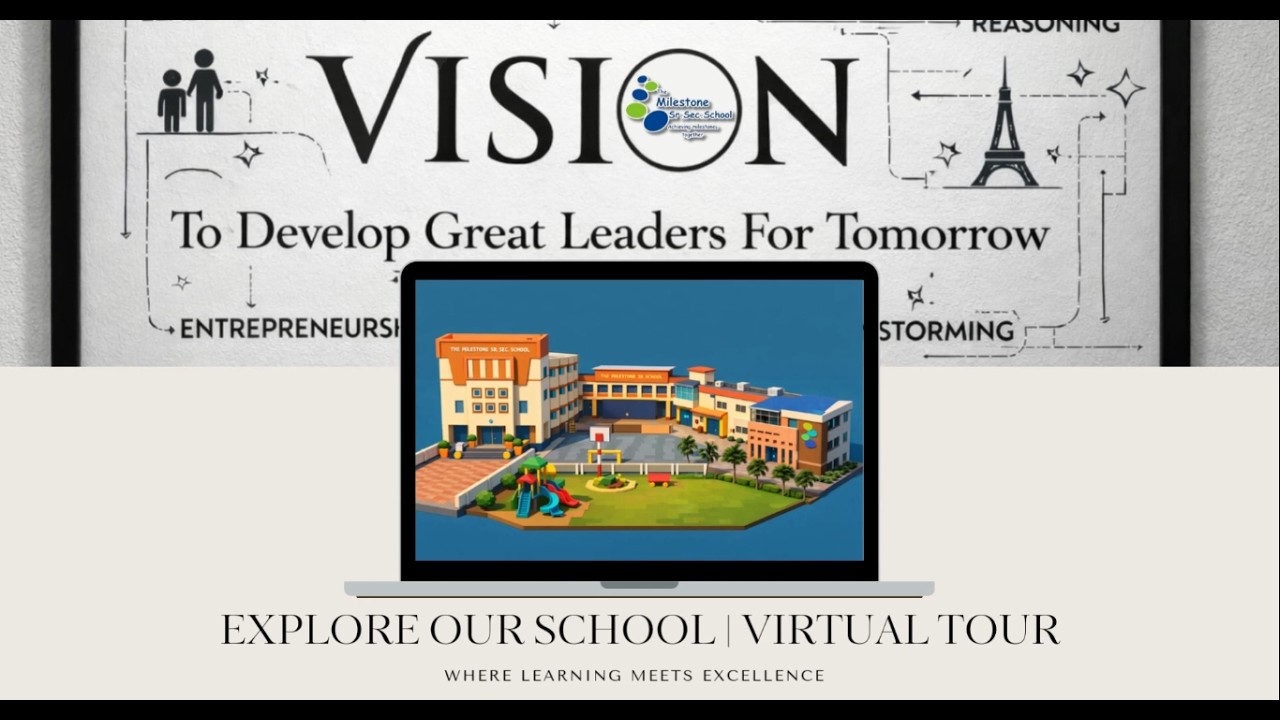 Walk Through Our Campus Without Leaving Your Home | The Milestone Sr. Sec. School