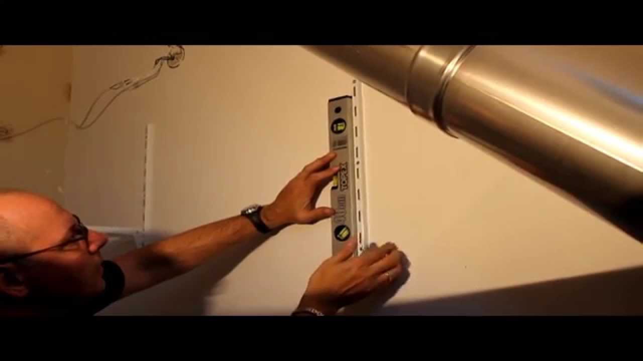 Wandrail systeem / Element rails monteren / ophangen / eenvoudig planken aan de muur maken.