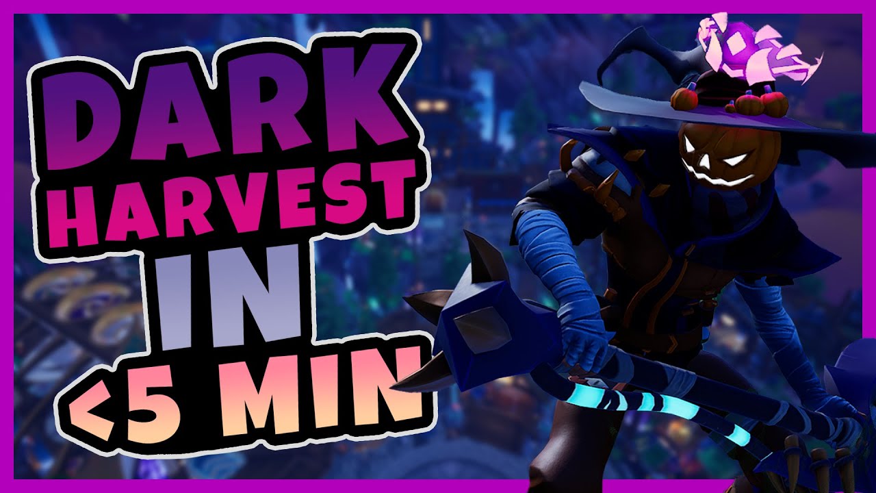 Dauntless Dark Harvest event 2022 in UNDER 5 minutes