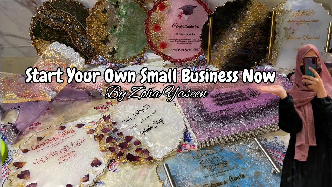 Start Your Small Business Now| Resin Art Material For Beginners