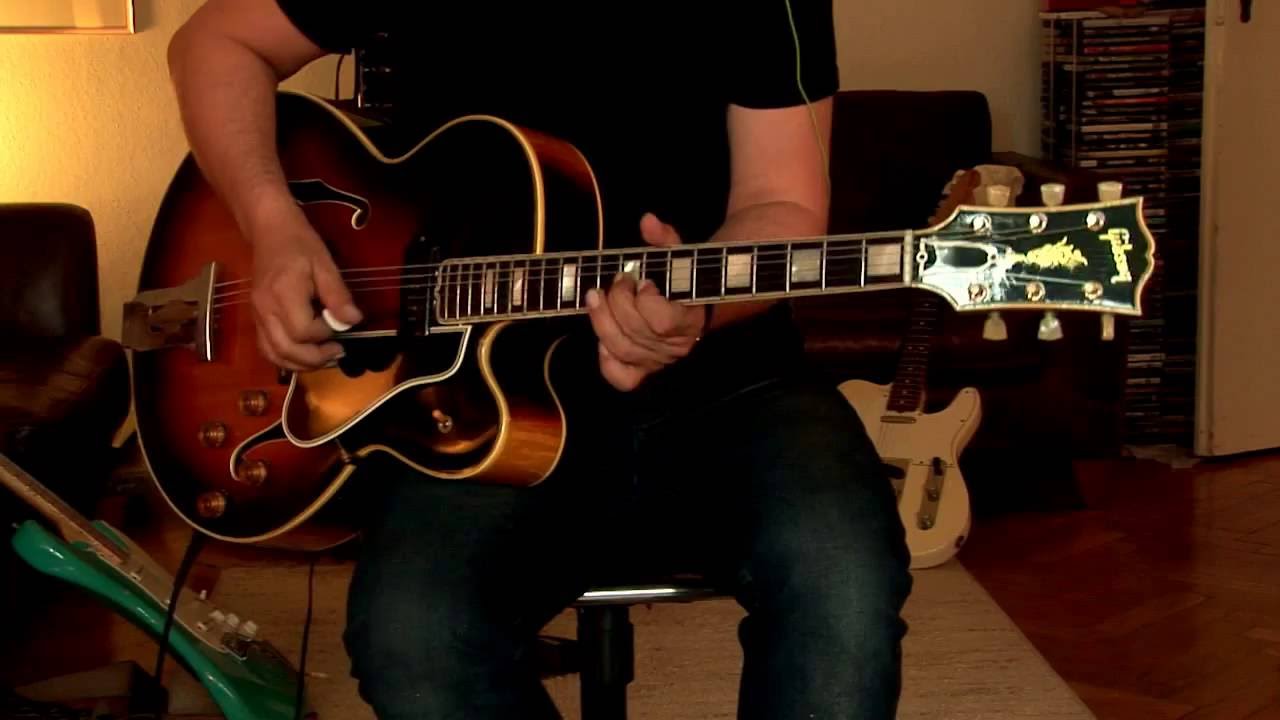 (my personal) 1955 Gibson L-5 - formerly owned by Danny Gatton, Part1