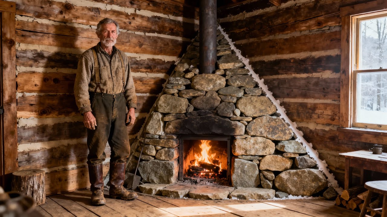 How One Settler's 'Stupid' Fireplace Corner Position Made His Cabin 22 Degrees Warmer Than Neighbors