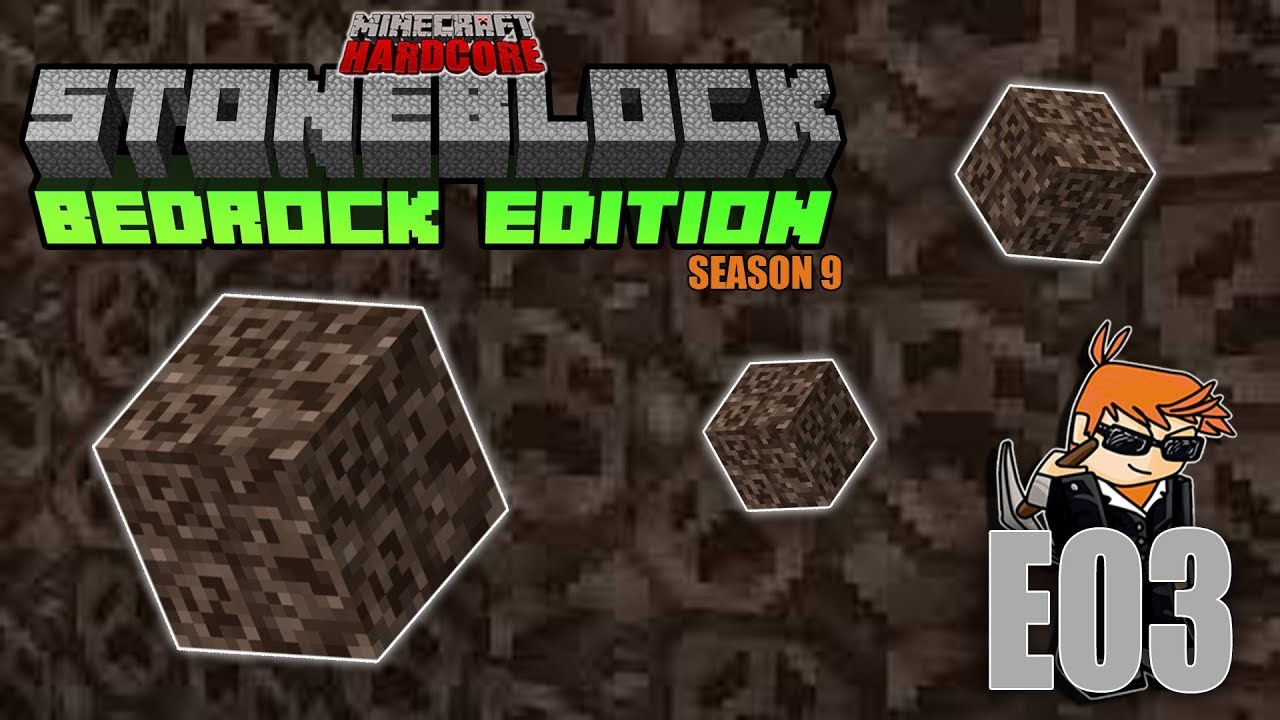 Minecraft Stoneblock 1.2: The Quest for Soul Sand - E03 [ Bedrock Edition ]
