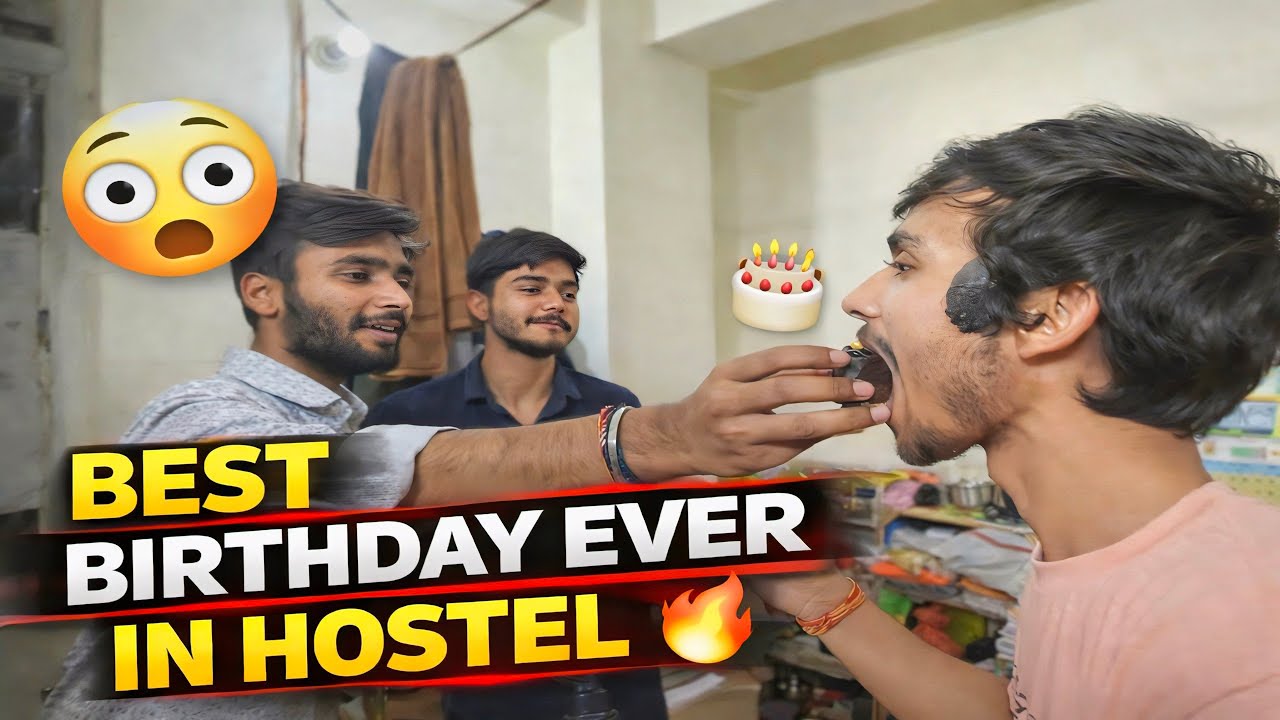 Best Birthday Ever in Hostel | Friends 🎉