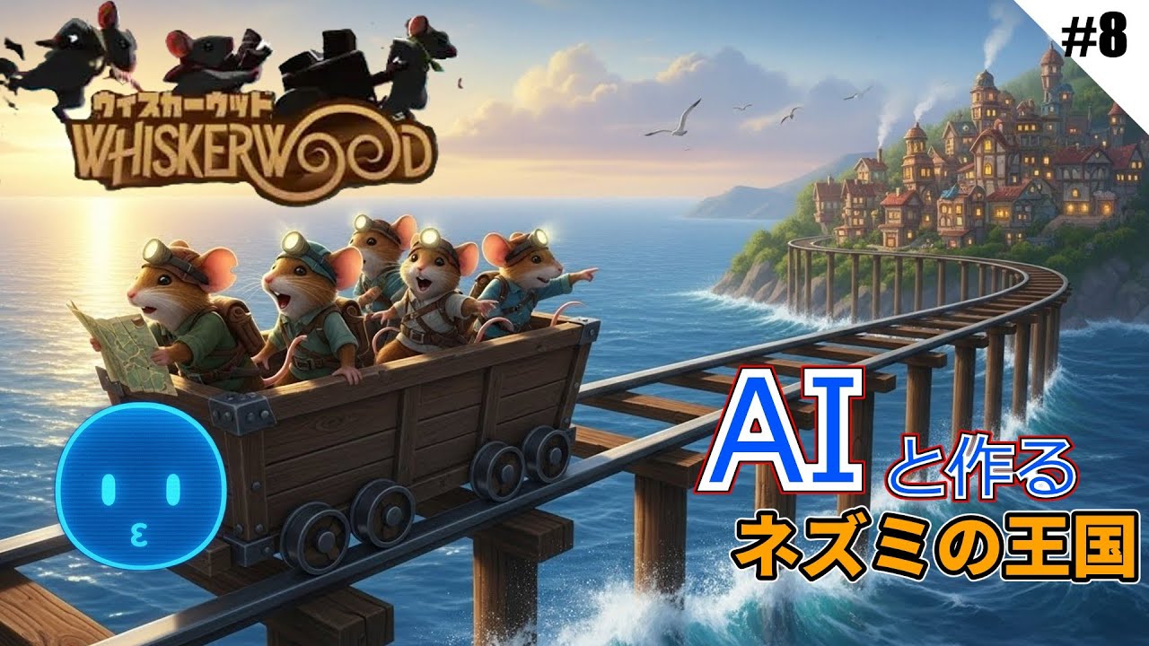【Whiskerwood】AIと作るネズミの王国8【VOICEVOX】
