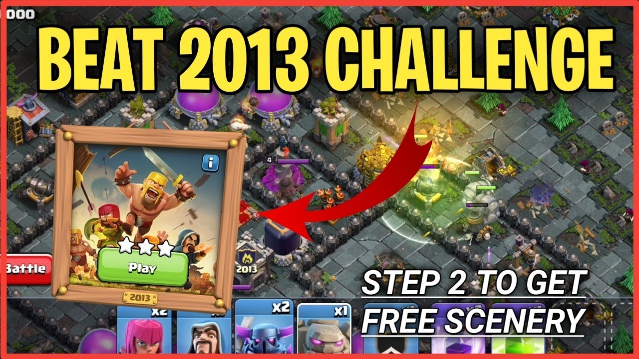 HOW TO 3 STAR 2013 TH9 CHALLENGE IN CLASH OF CLANS - COC 2013 CHALLENGE ATTACK