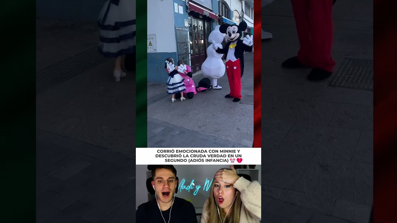 Ni&ntilde;a corre a abrazar a Minnie Mouse y ocurre un accidente que arruin&oacute; su infancia