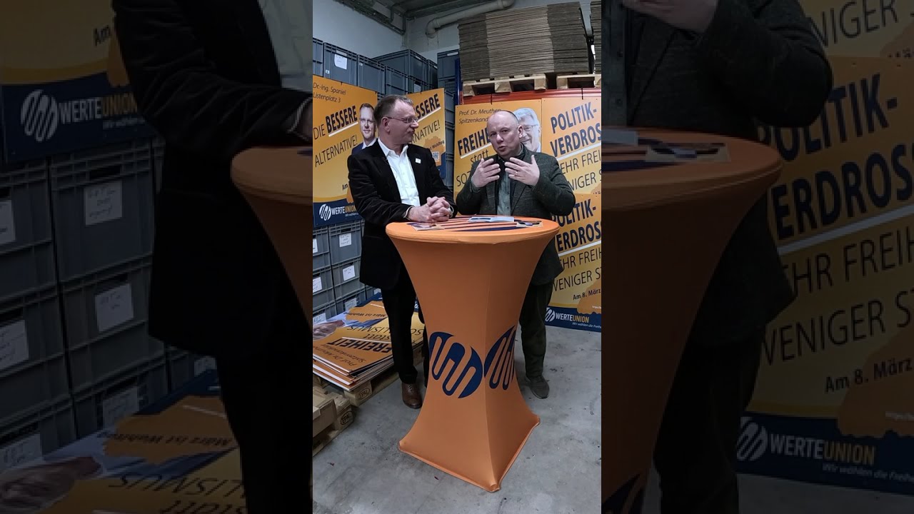 WerteTalk Folge #03 #werteunion Thomas Rosspacher und Dr. Dirk Spaniel - über Familie und Bildung.