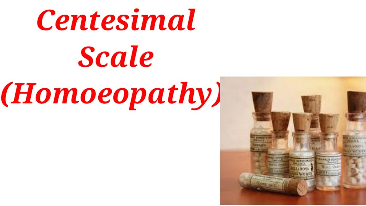 Centesimal Scale -Homoeopathy