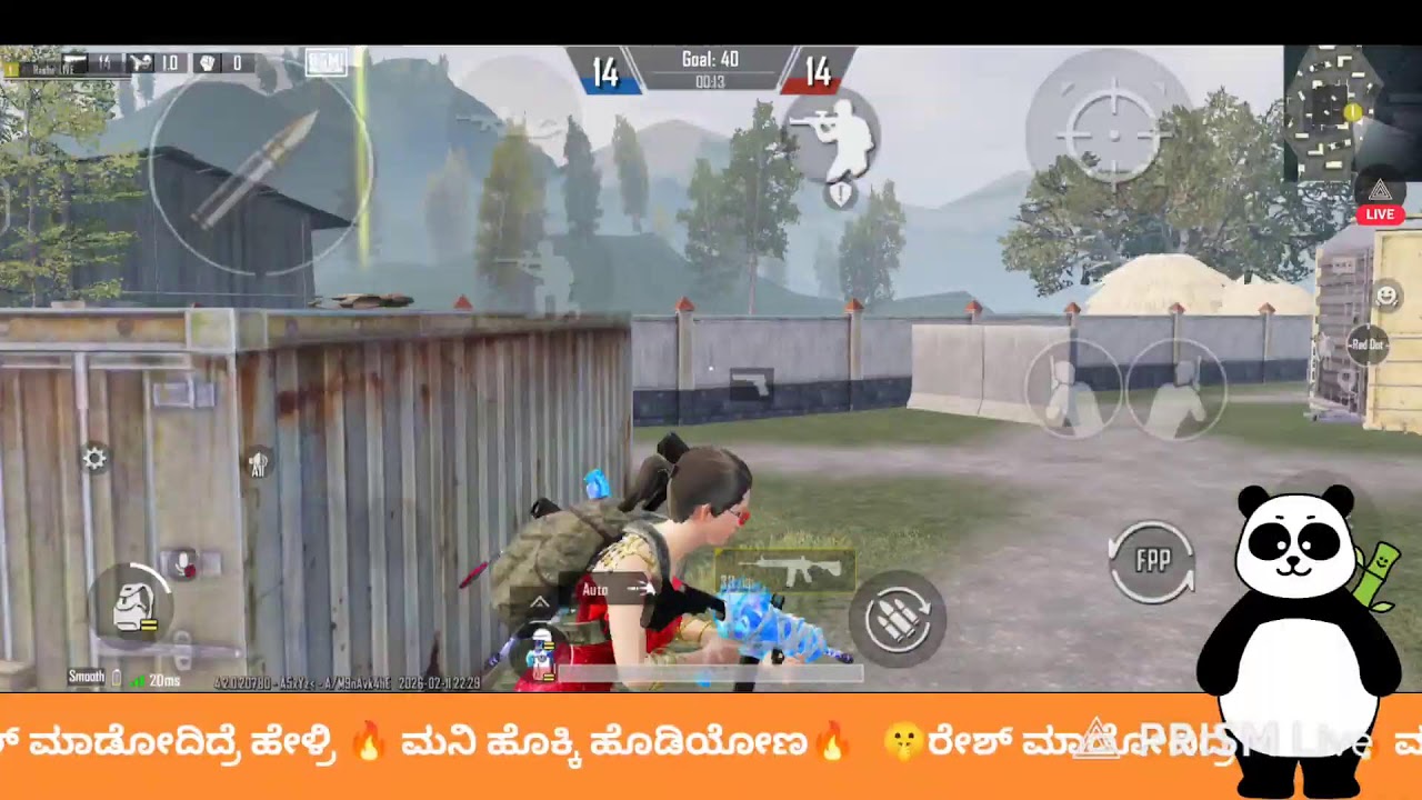 ಕನ್ನಡ BGMI LIVE Gameplay 1v1 Room chalege 🔥 #bgmi live #PUBG Mobile Live kannada ಗೇಮರ್ #Bgmi live