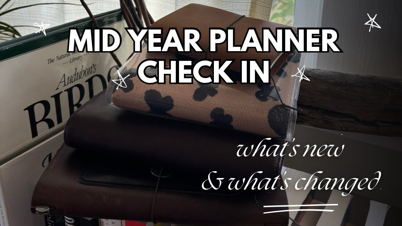 Mid Year Planner Update | My Notebook System