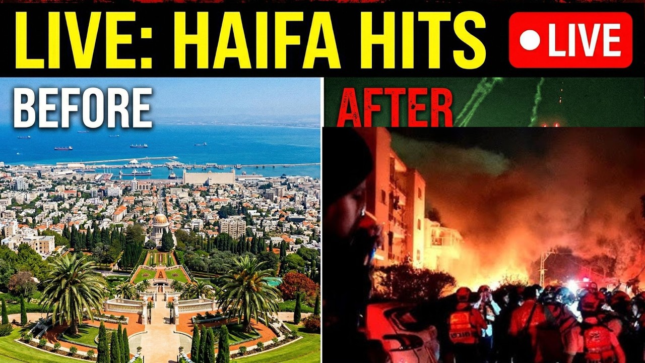 LIVE: Haifa Stripped of Defenses | Israel&rsquo;s Critical Mistake Revealed |  IRGC vows Retaliation
