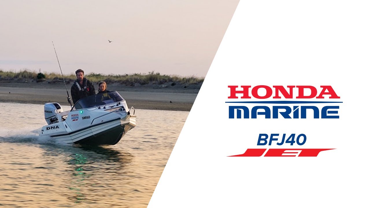 Honda BFJ40 Jet Powered DNA 450 with Josh James