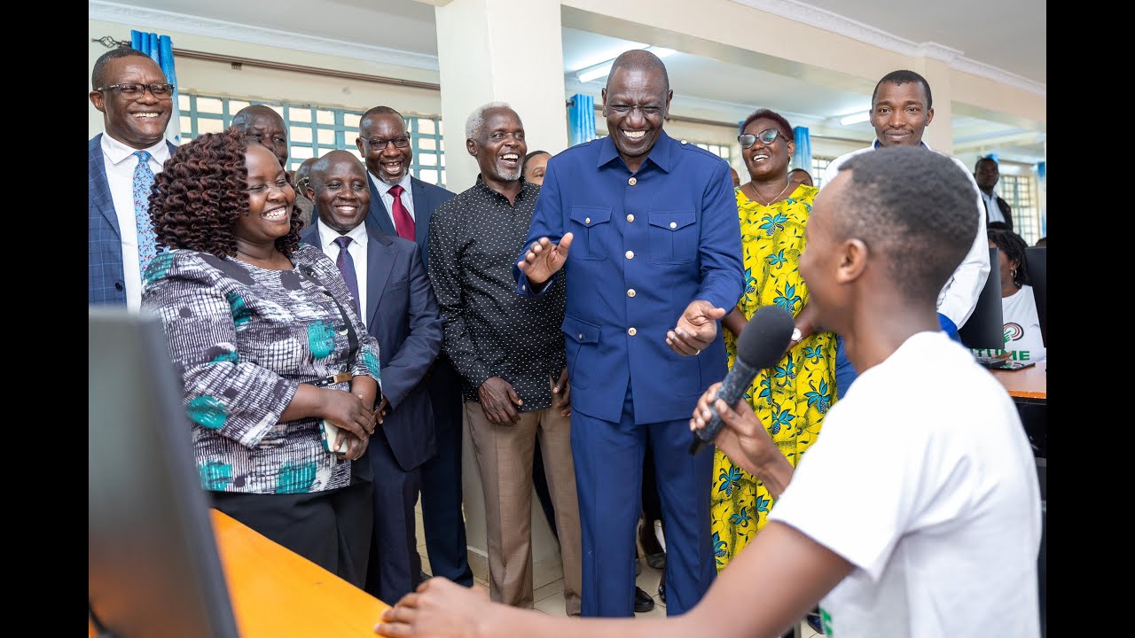 President Ruto at Karumo TTI, Tigania West & Mulika Market, Tigania East,  Meru County
