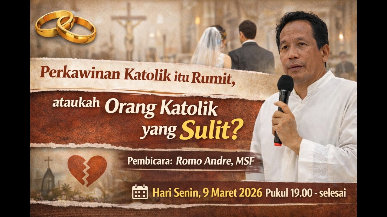 Sekolah Iman -9 Maret 2026 - Jam 19.00 WIB  -  Rm. Andre, MSF
