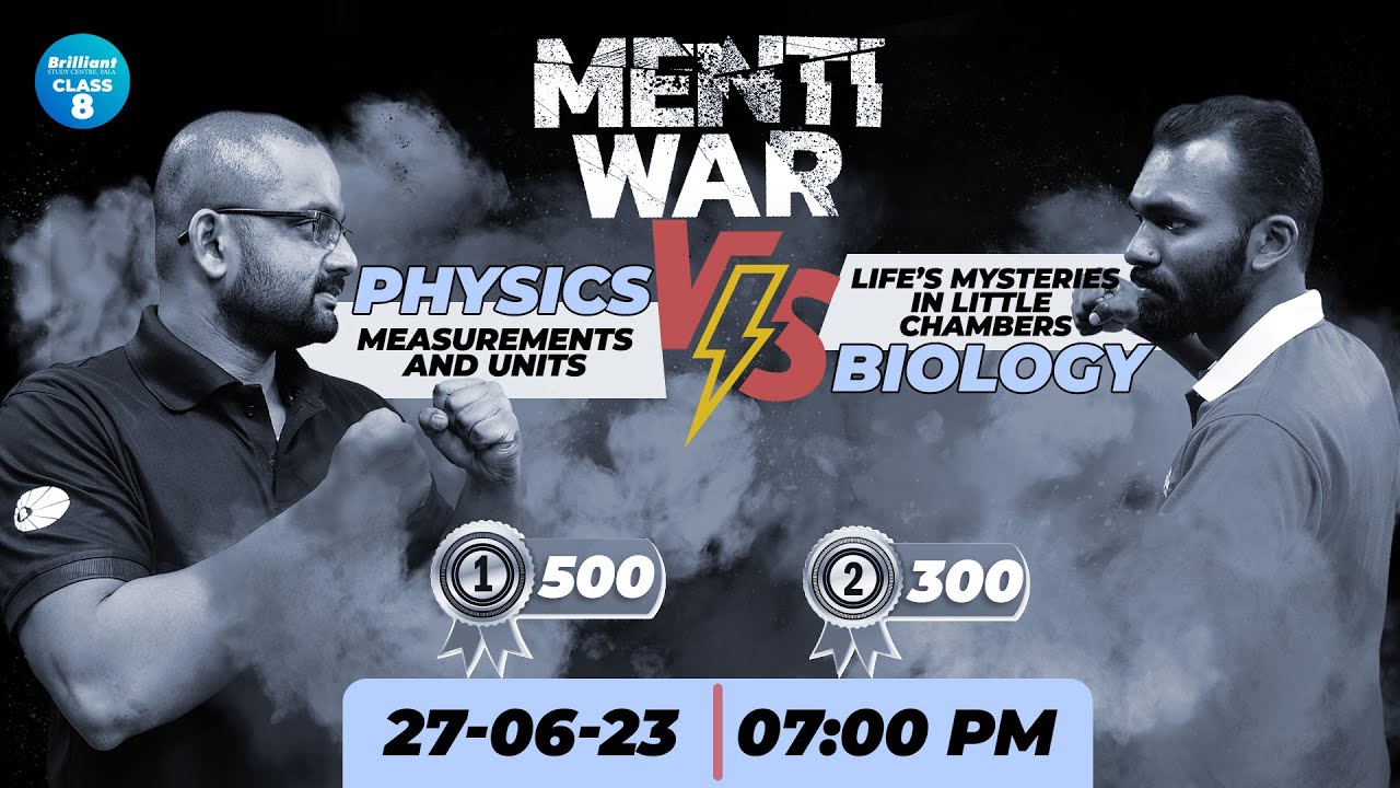 MENTI WAR ⚔️ | Biology vs Physics #mentiwar #mentiquiz