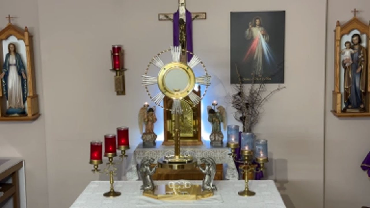 LIVE Eucharistic Adoration - Sisters of Divine Mercy