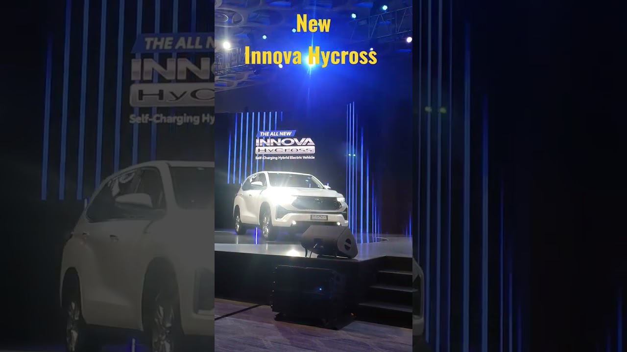 All New Innova Hycross 2023 is here with Hybrid Technology #hycross #newhycross