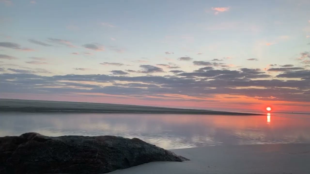 Christmas Sunrise from St Simons Island, Georgia