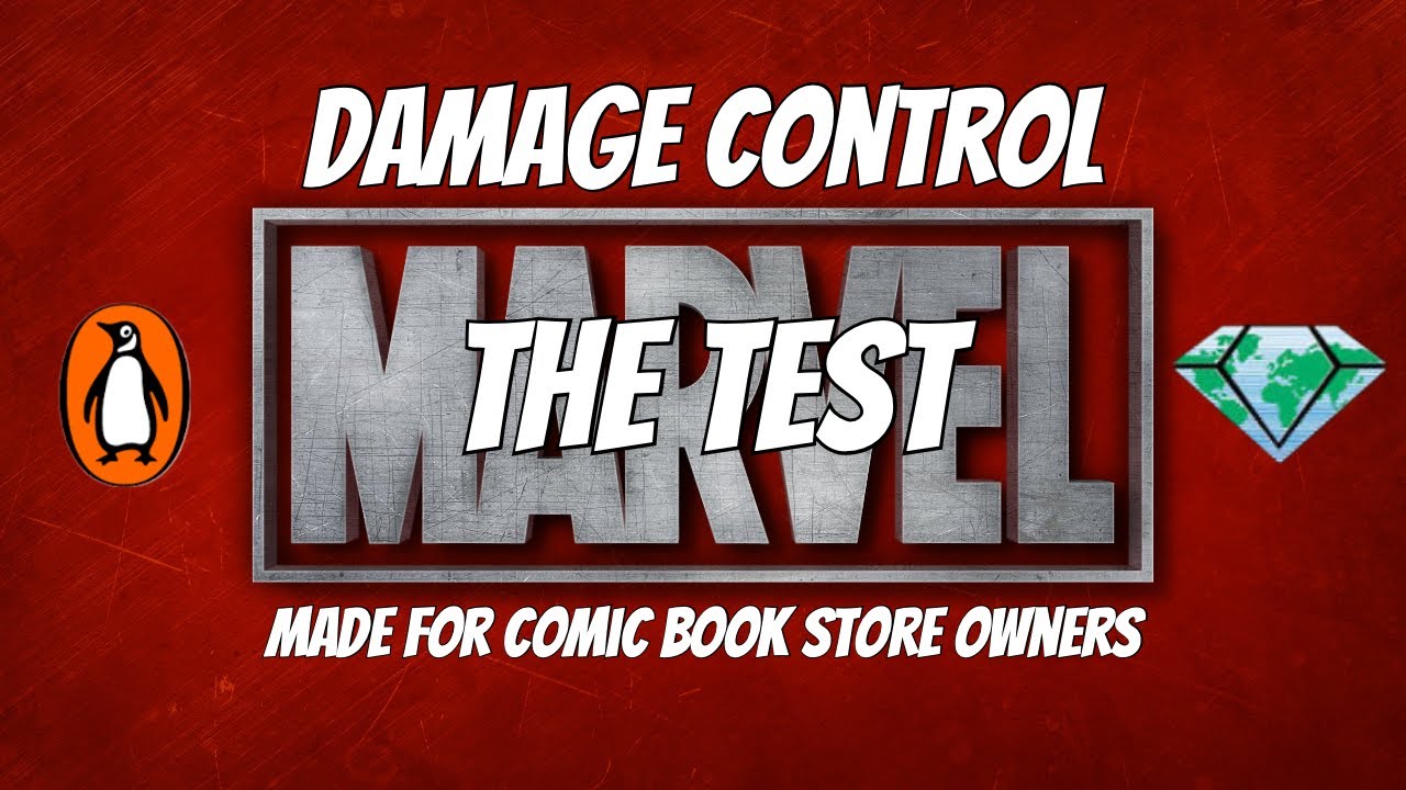 Marvel Comics Damage Control 👀 Diamond Comics Distribution vs Penguin Random House Shipments -TEST-