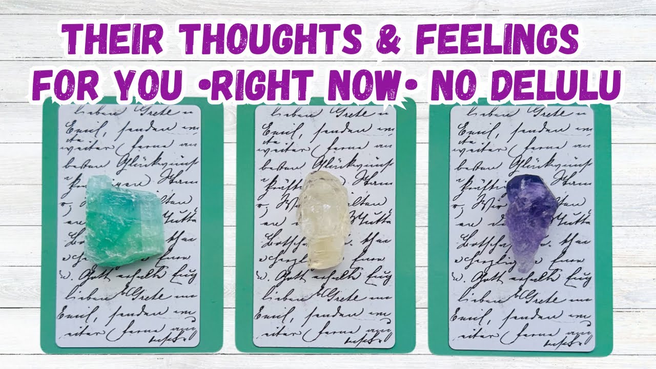 Their REAL Thoughts & Feelings For You •Right Now• No Delulu Pick a Card Love Reading