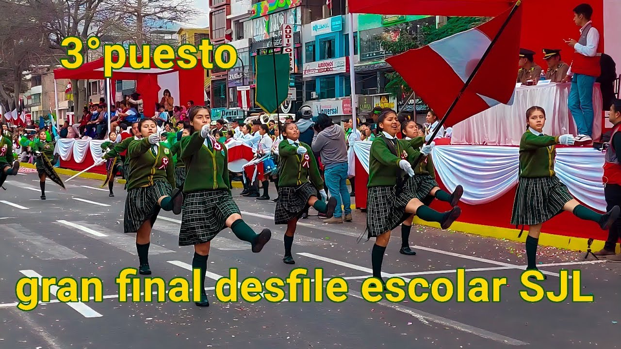 desfile escolar IE juan velasco alvarado 171-1( gran final- SJL) 3° puesto-2023