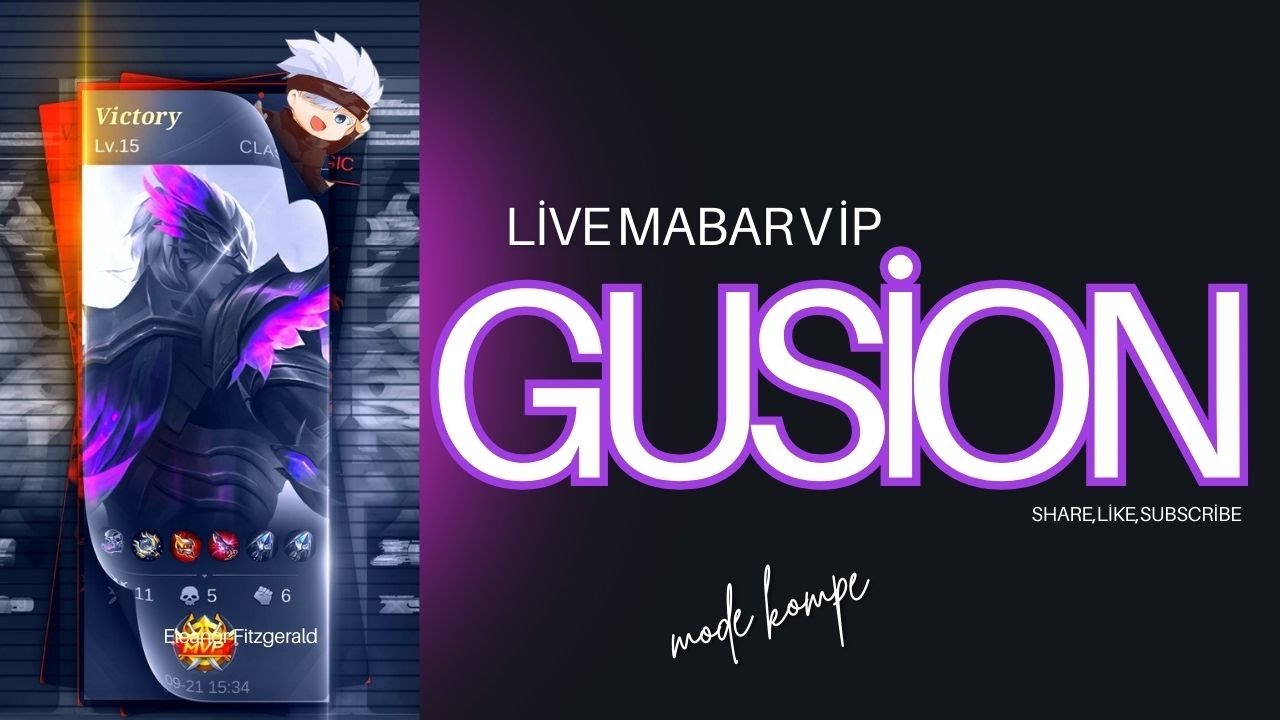 solo live gusion julian, mabar VIP di order sociabuzz