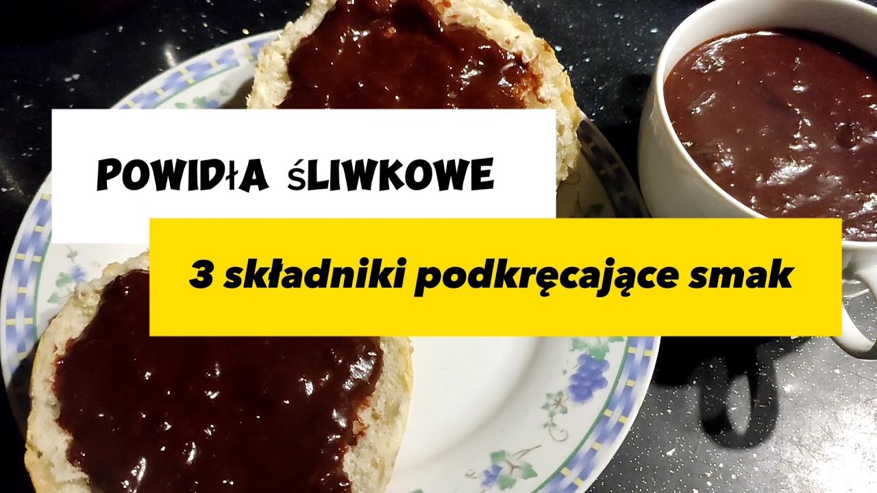 Powidła śliwkowe 3 składniki podkręcające smak